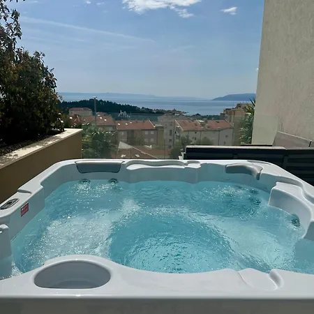 Luxury Adria - Sea & Mountain View, Whirlpool And Free Parking * Makarska
