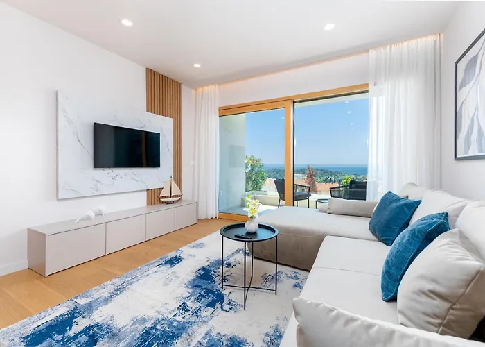 Apartman Luxury Adria - Sea & Mountain View, Whirlpool And Free Parking