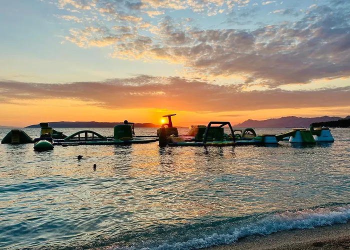 Luxury Adria - Sea & Mountain View, Whirlpool And Free Parking Makarska