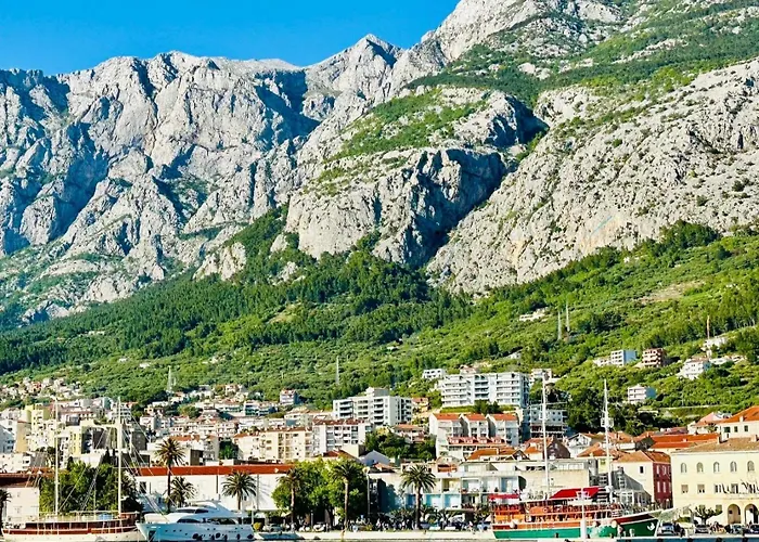 Luxury Adria - Sea & Mountain View, Whirlpool And Free Parking Makarska